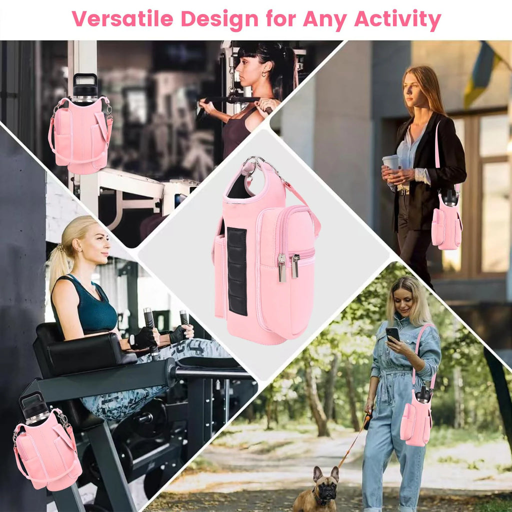 💪Magnetic Bottle Pouch — Gym Sling Bag for Fitness & Outdoor