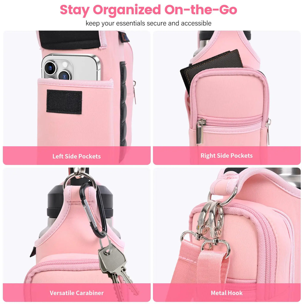 💪Magnetic Bottle Pouch — Gym Sling Bag for Fitness & Outdoor