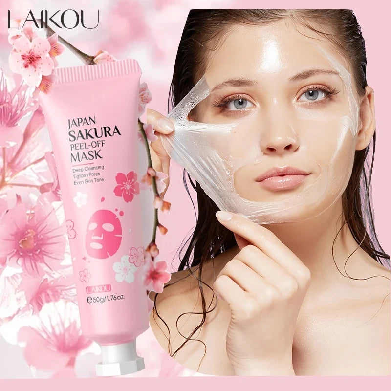 ✨ Premium Facial Peel-Off Mask – 24K Gold Sakura for Radiant Skin