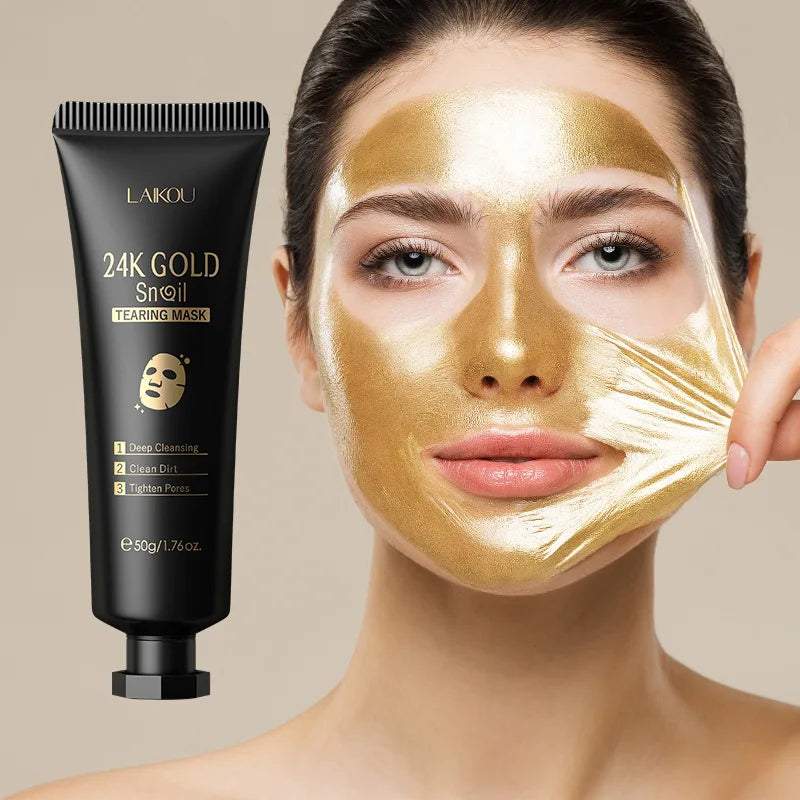 ✨ Premium Facial Peel-Off Mask – 24K Gold Sakura for Radiant Skin