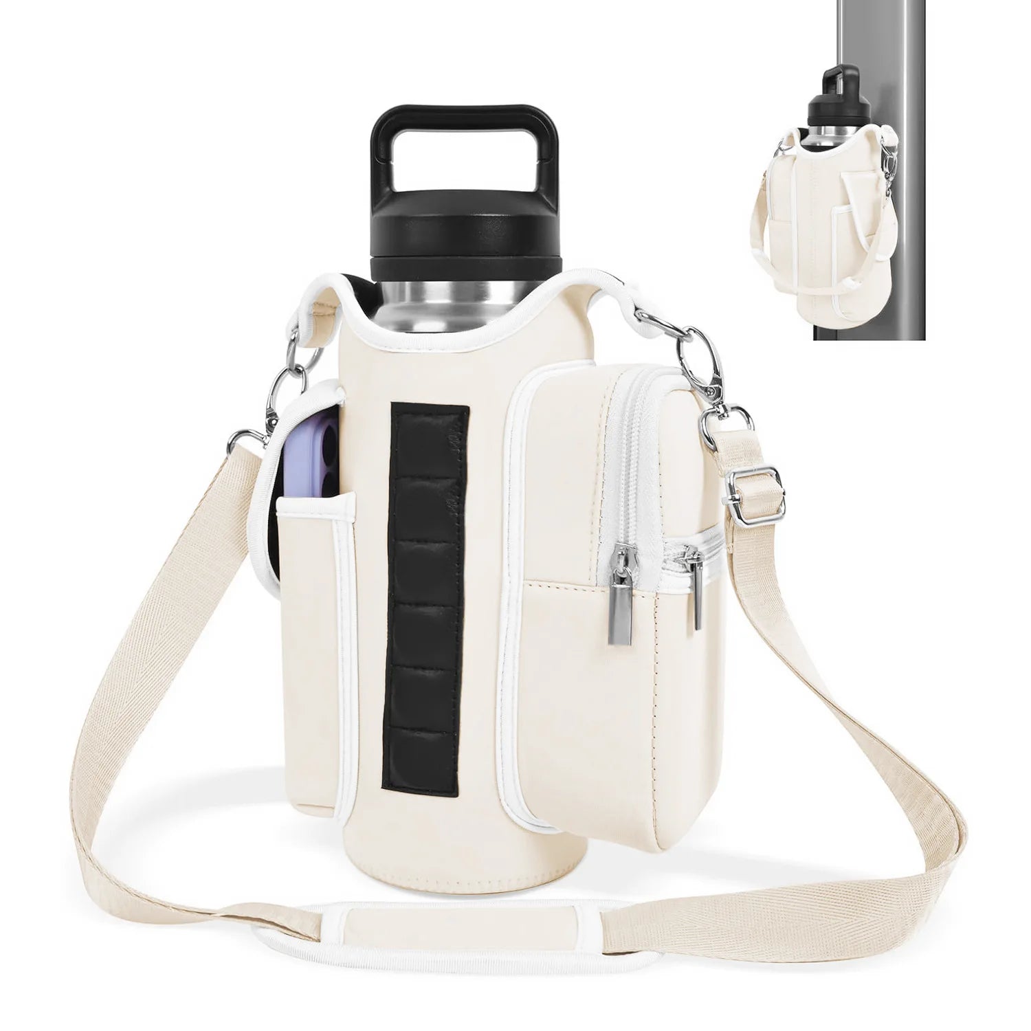 💪Magnetic Bottle Pouch — Gym Sling Bag for Fitness & Outdoor