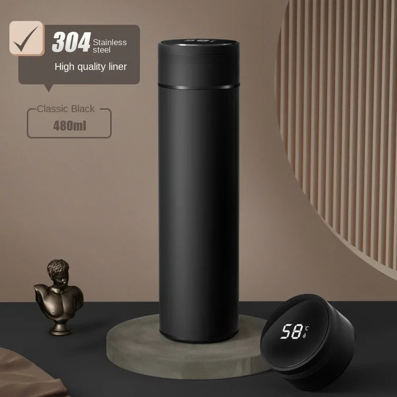 💧500ML Smart Thermos — Stylish, Insulated & Multi-Functional