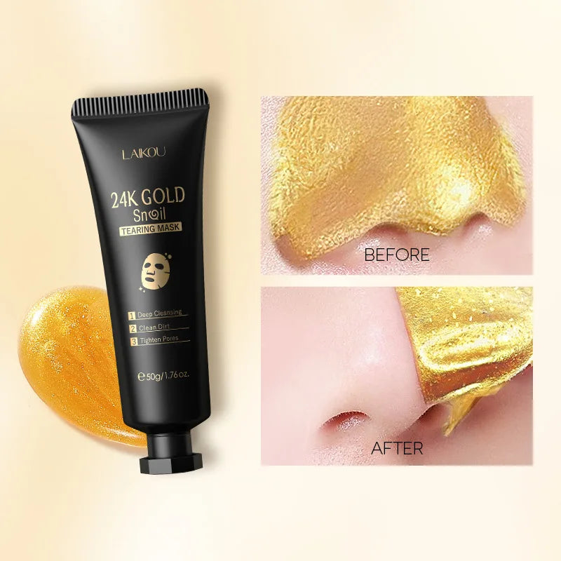 ✨ Premium Facial Peel-Off Mask – 24K Gold Sakura for Radiant Skin