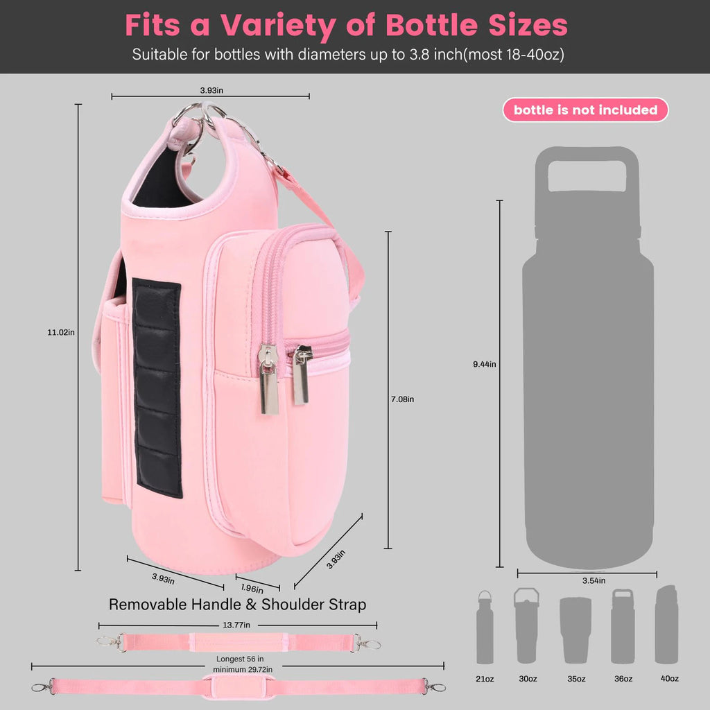 💪Magnetic Bottle Pouch — Gym Sling Bag for Fitness & Outdoor